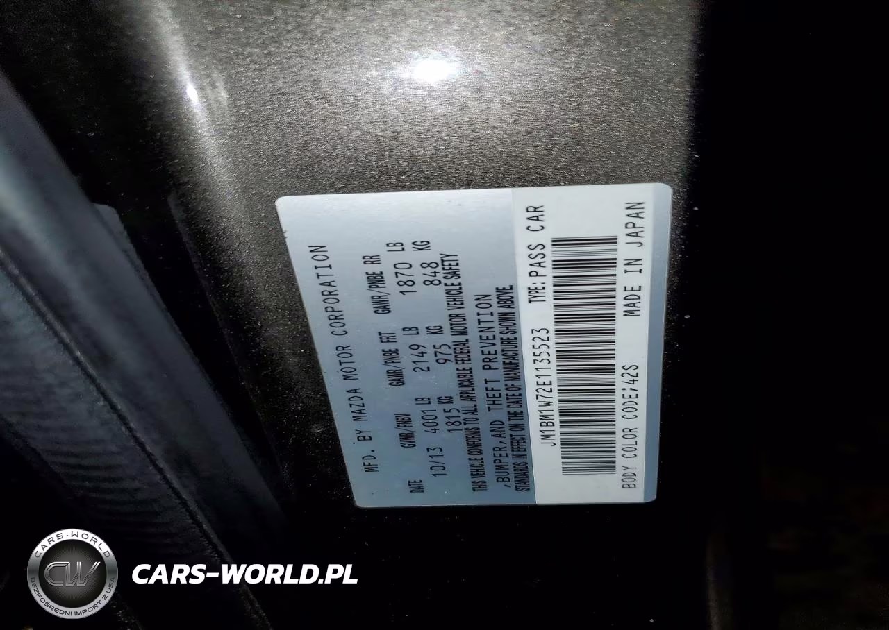 2014 Mazda 3 Grand Touring VIN:JM1BM1W72E1135523 - 12