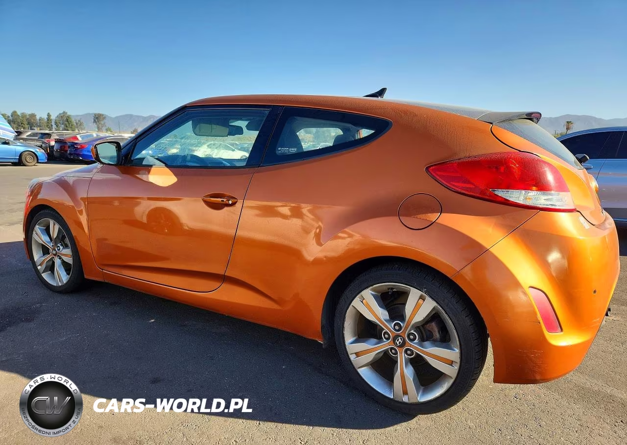 2012 Hyundai Veloster Base VIN:KMHTC6AD6CU041430 - 2