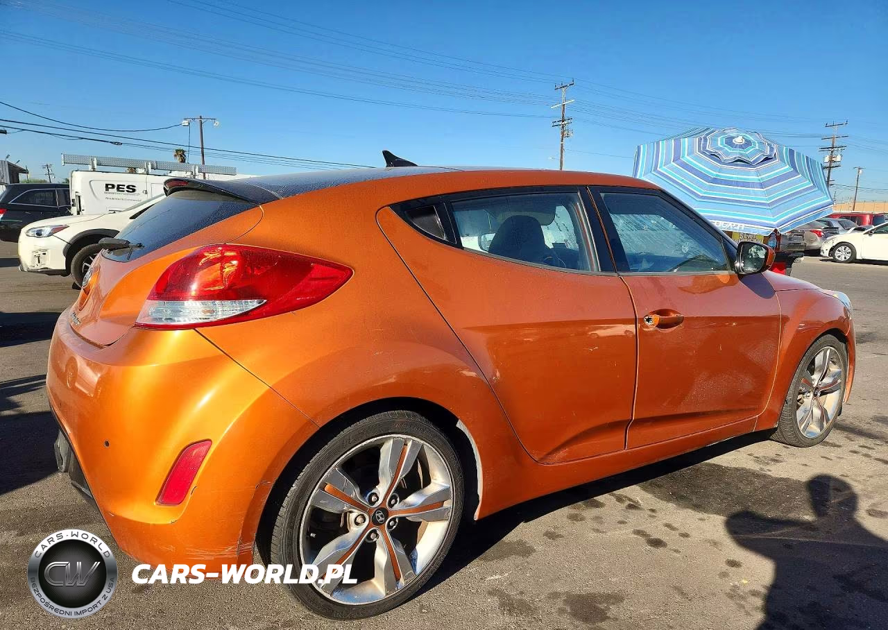 2012 Hyundai Veloster Base VIN:KMHTC6AD6CU041430 - 3