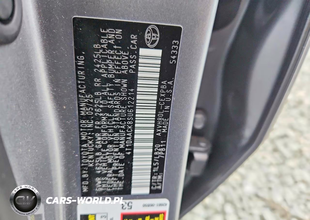 2025 Toyota Camry Xse VIN:4T1DAACK8SU612214 - 13