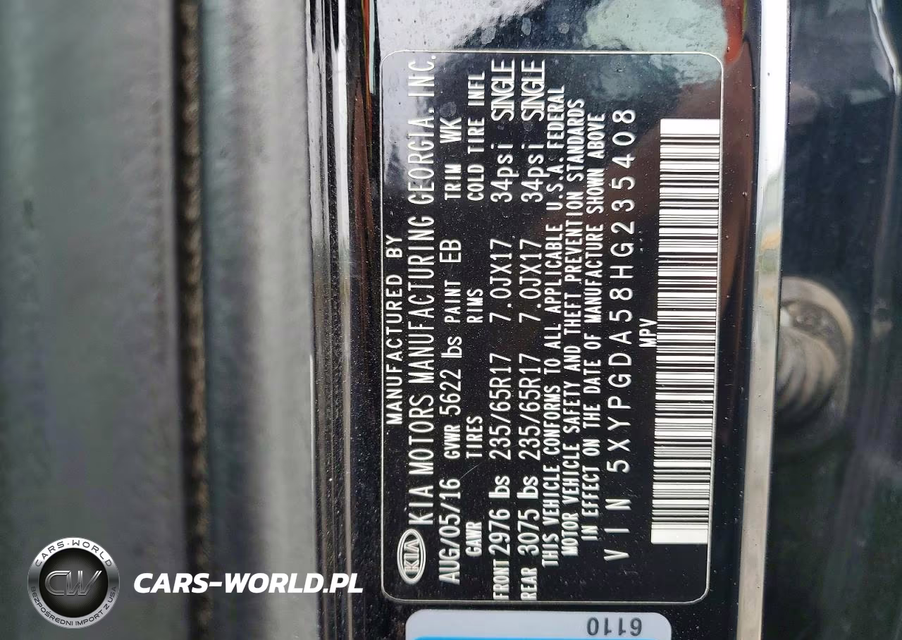2017 Kia Sorento Lx V6 VIN:5XYPGDA58HG235408 - 13