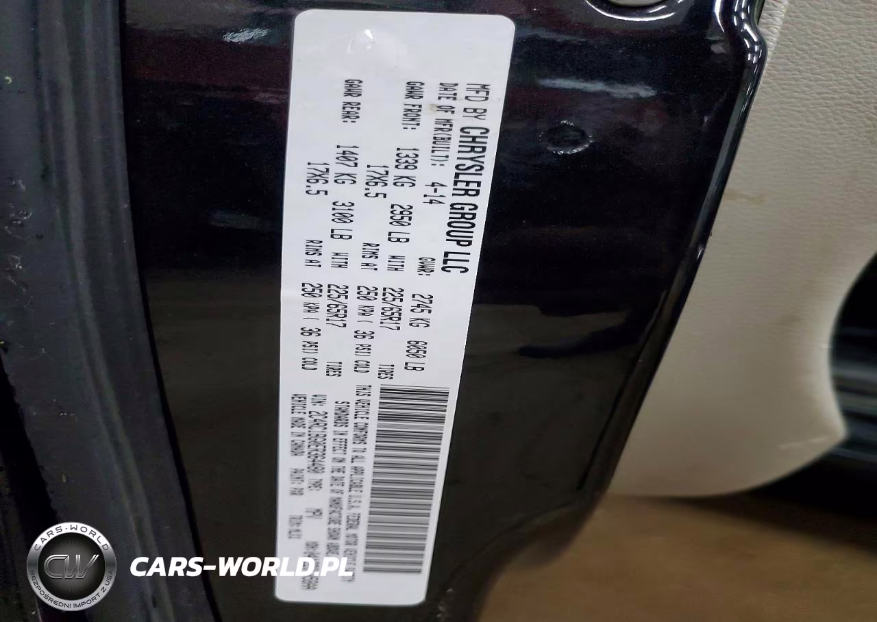 2014 Chrysler Town & Country Touring VIN:2C4RC1BG0ER364480 - 13