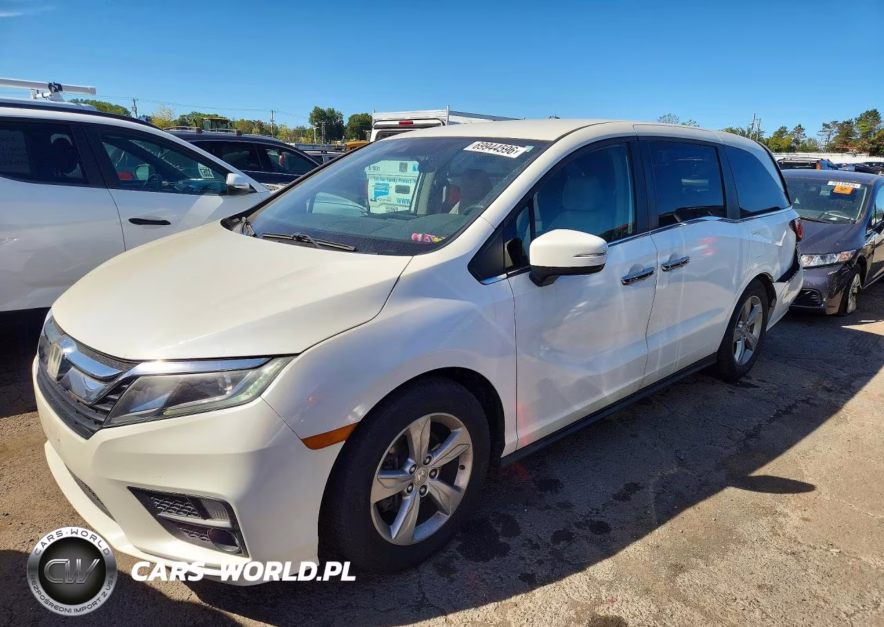 2018 Honda Odyssey Ex VIN:5FNRL6H55JB006123 - 1