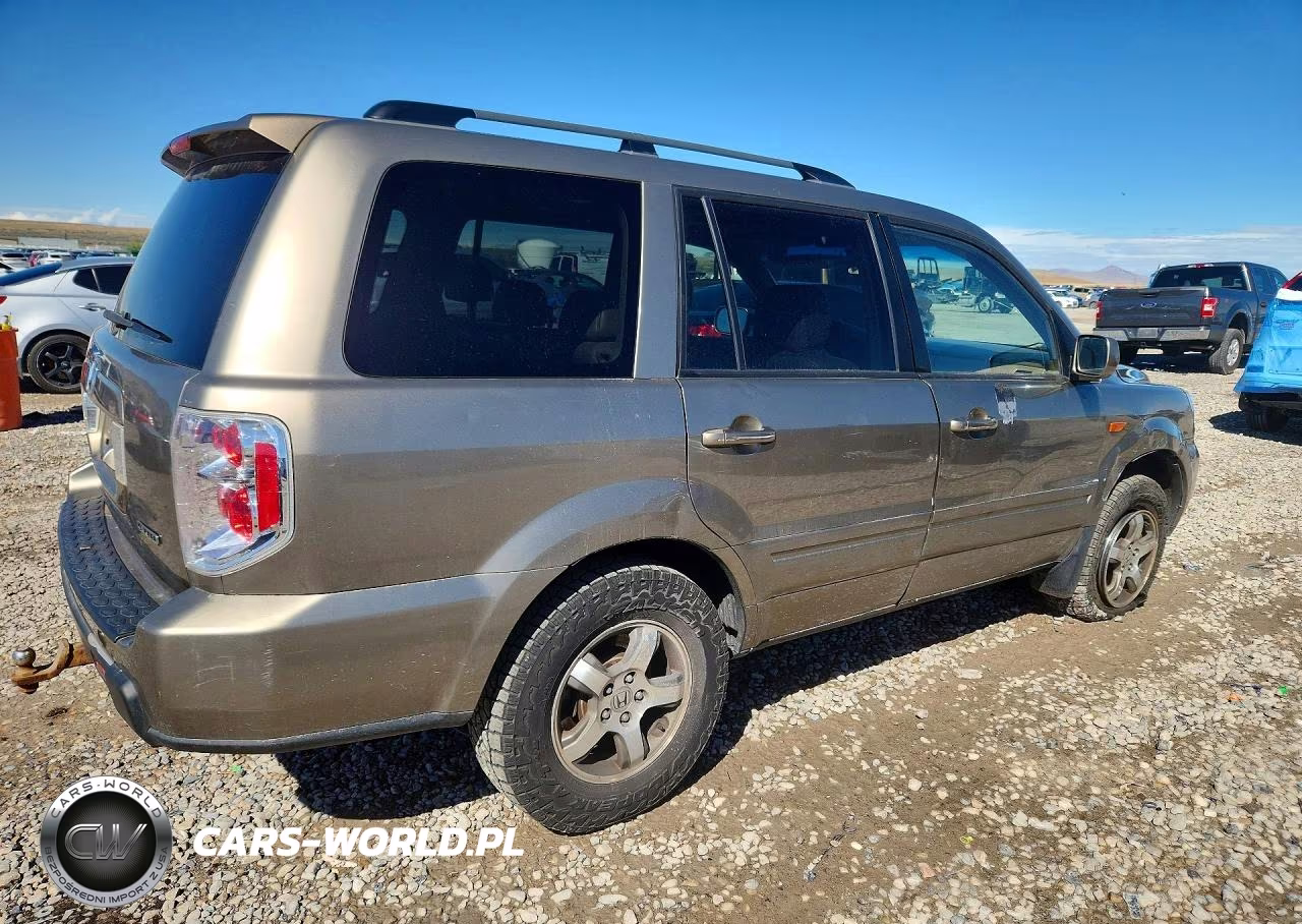 2008 Honda Pilot Exl VIN:5FNYF18748B012979 - 3