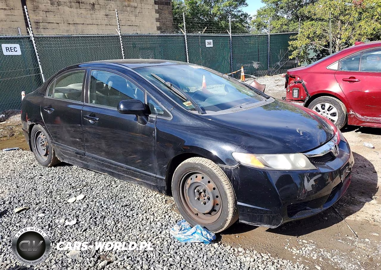 2010 Honda Civic Lx VIN:2HGFA1F54AH300574 - 4