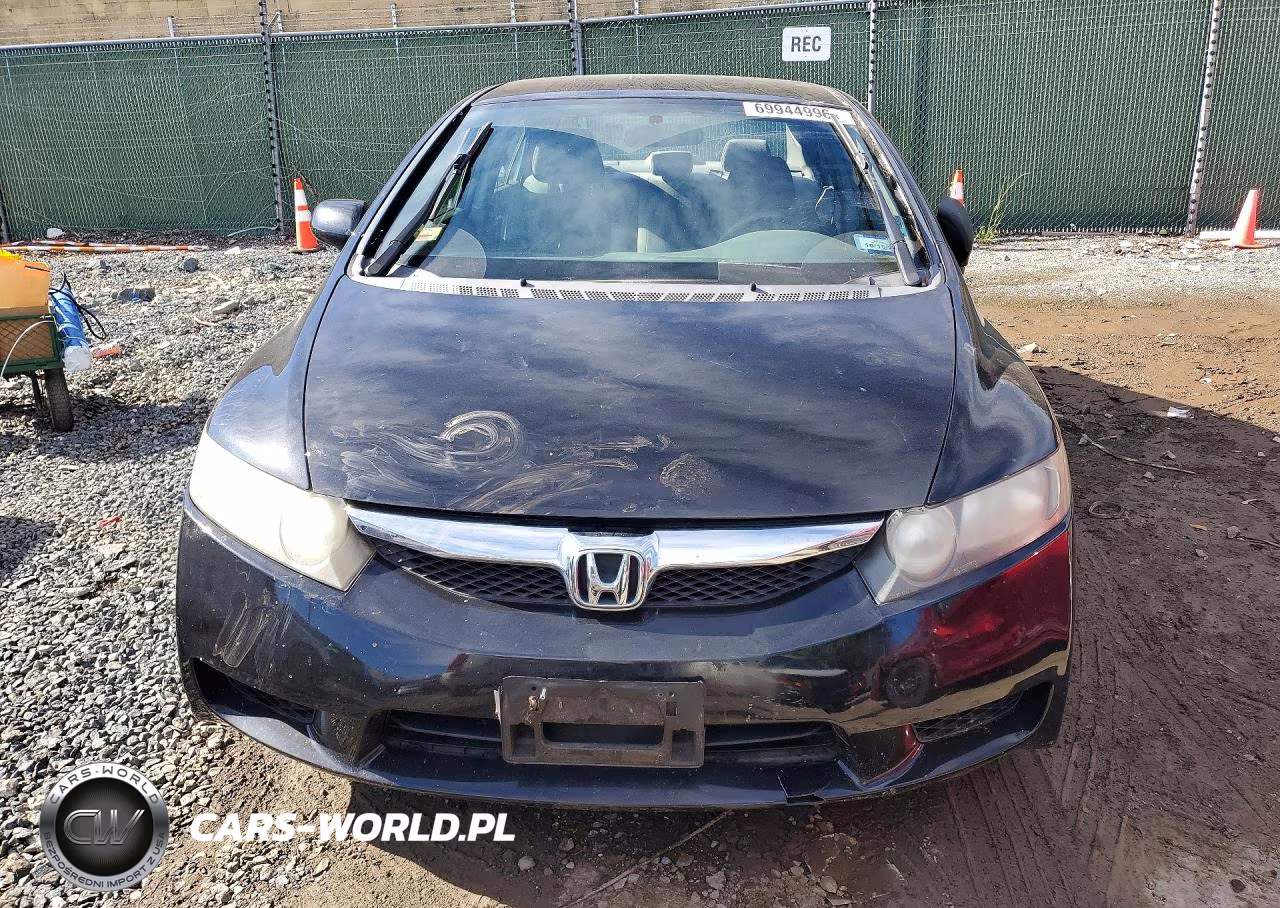 2010 Honda Civic Lx VIN:2HGFA1F54AH300574 - 5