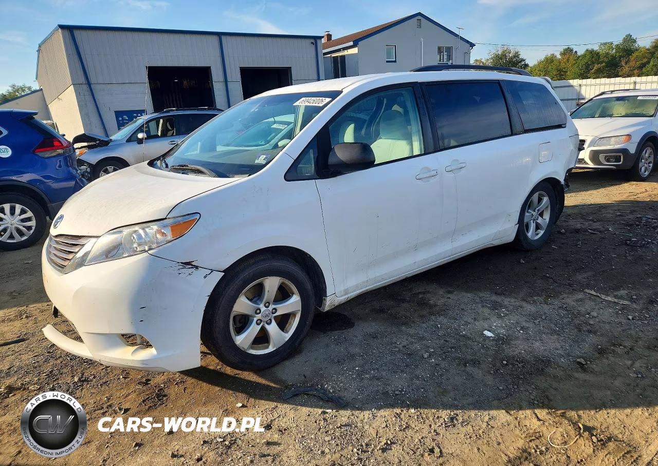 2011 Toyota Sienna Le VIN:5TDKK3DC0BS122995 - 1