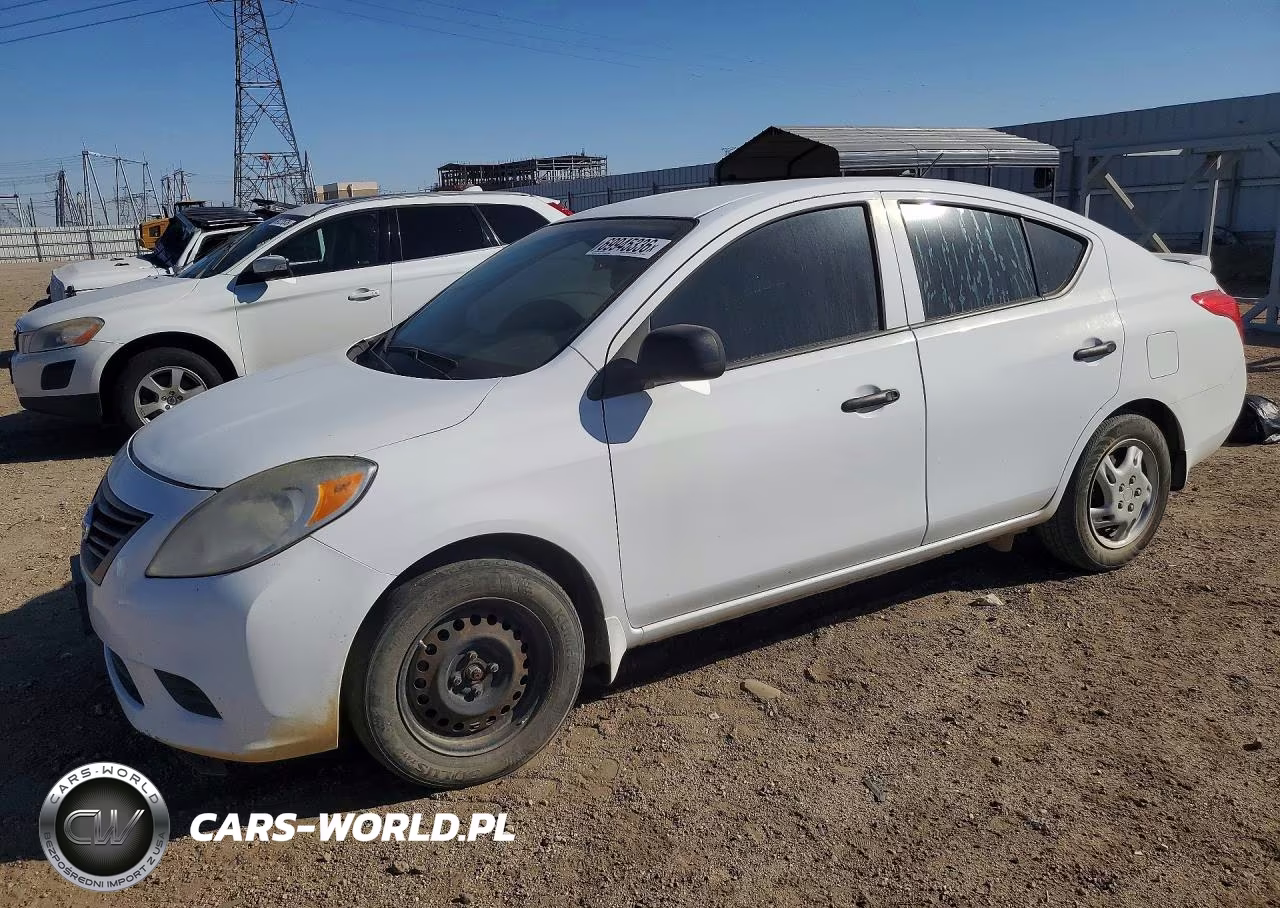 2014 Nissan Versa 1.6 S Plus VIN:3N1CN7AP8EL855299 - 1