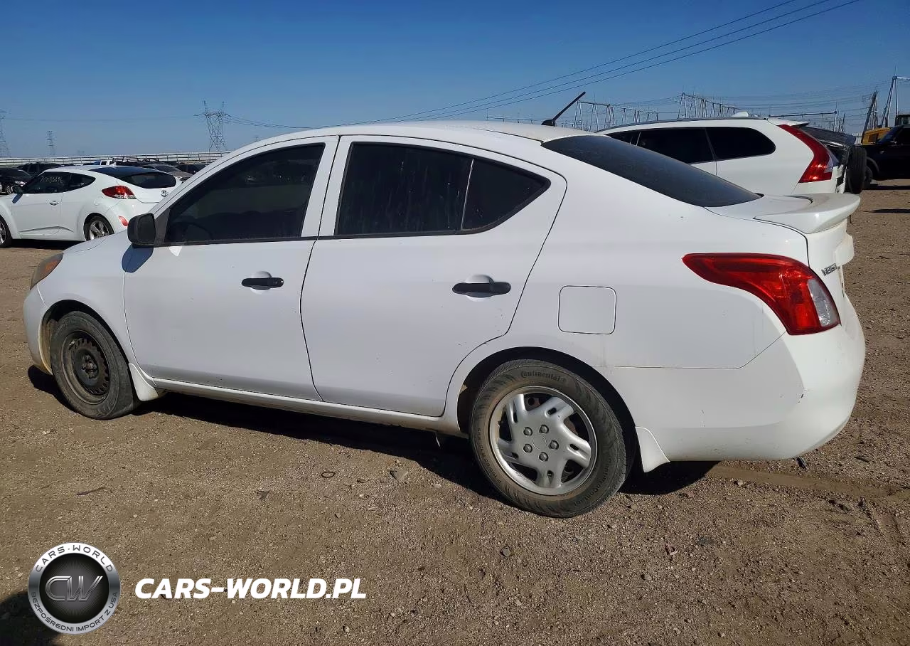 2014 Nissan Versa 1.6 S Plus VIN:3N1CN7AP8EL855299 - 2