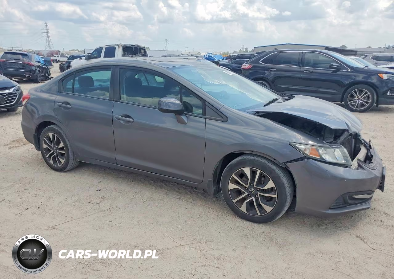 2013 Honda Civic Ex VIN:19XFB2F88DE285511 - 4