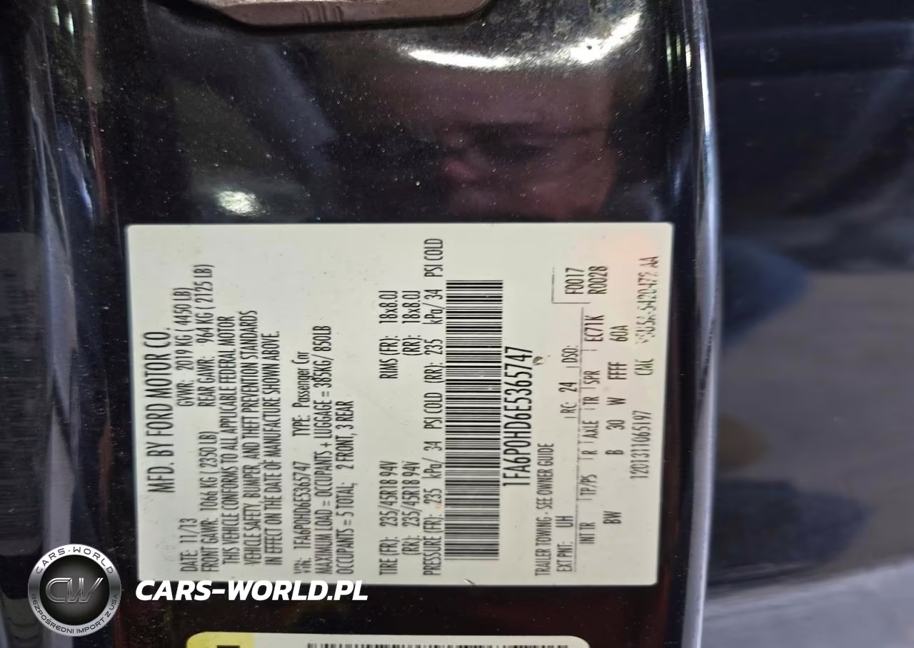 2014 Ford Fusion Se VIN:1FA6P0HD6E5365747 - 12