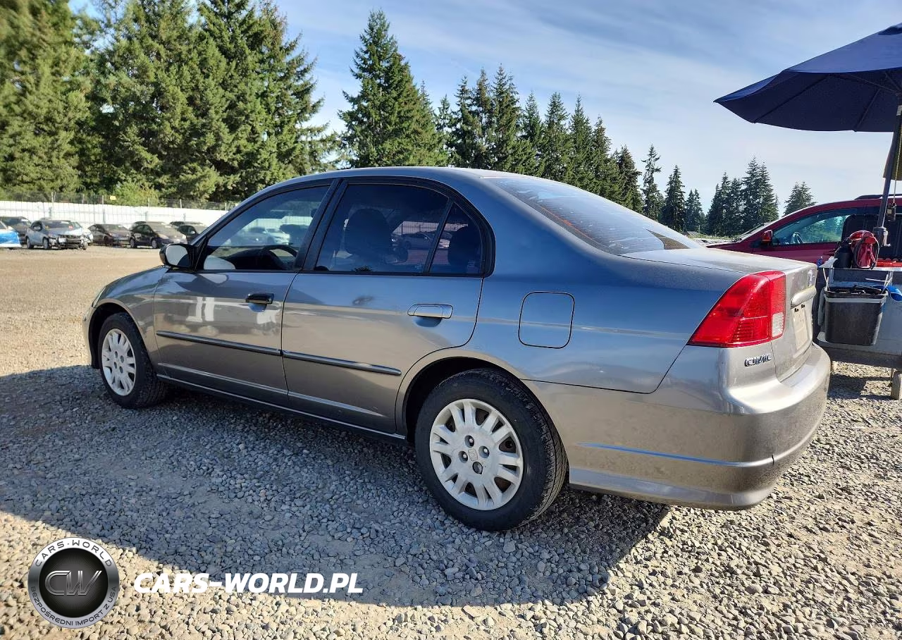 2004 Honda Civic Lx VIN:2HGES16594H582255 - 2
