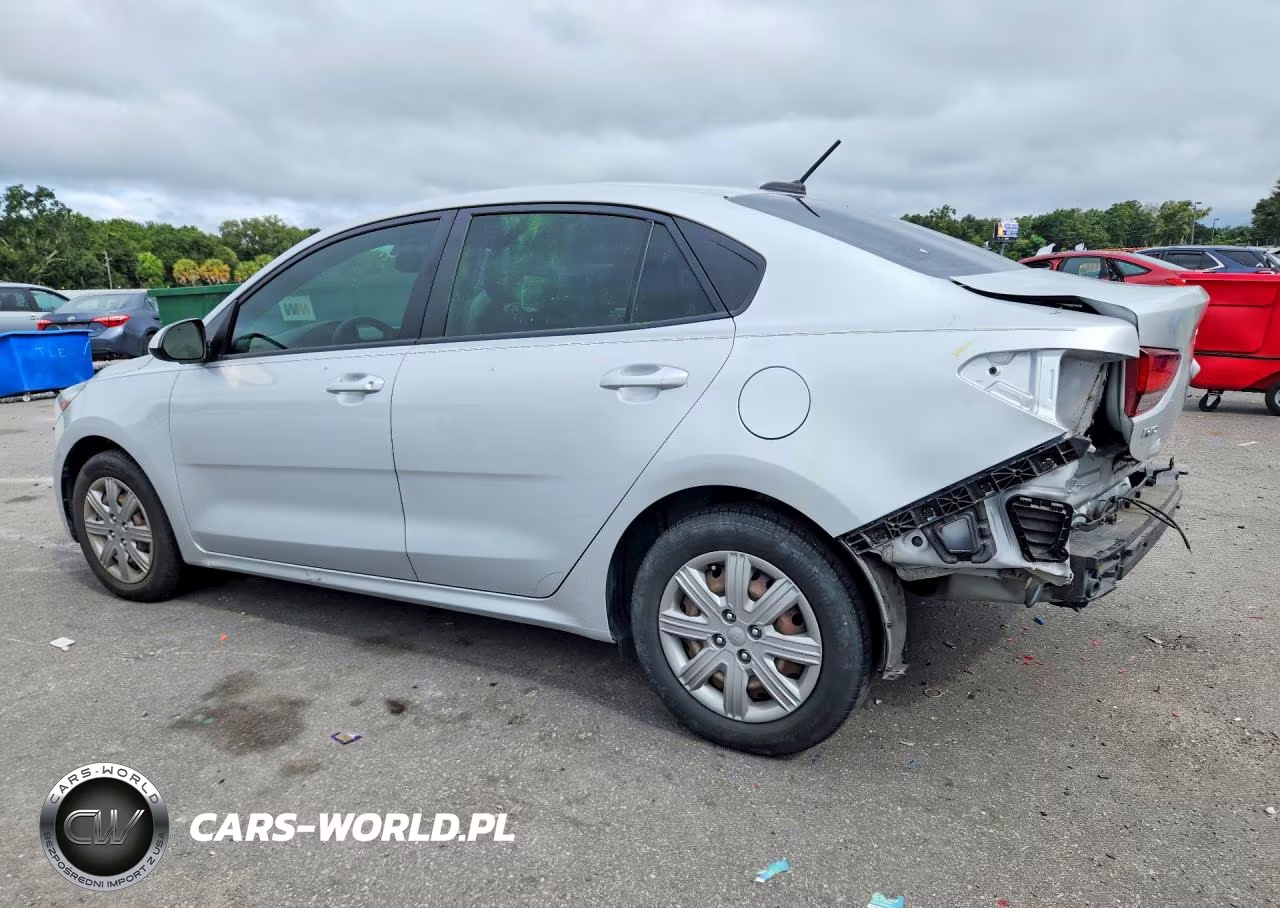 2022 Kia Rio Lx VIN:3KPA24ADXNE497452 - 2