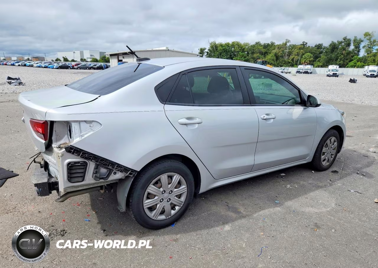 2022 Kia Rio Lx VIN:3KPA24ADXNE497452 - 3
