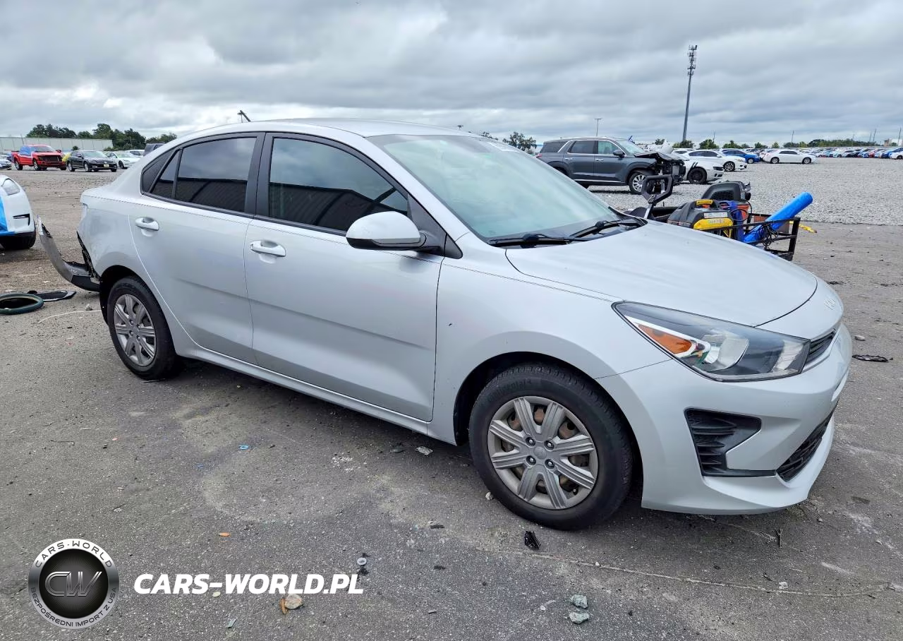 2022 Kia Rio Lx VIN:3KPA24ADXNE497452 - 4