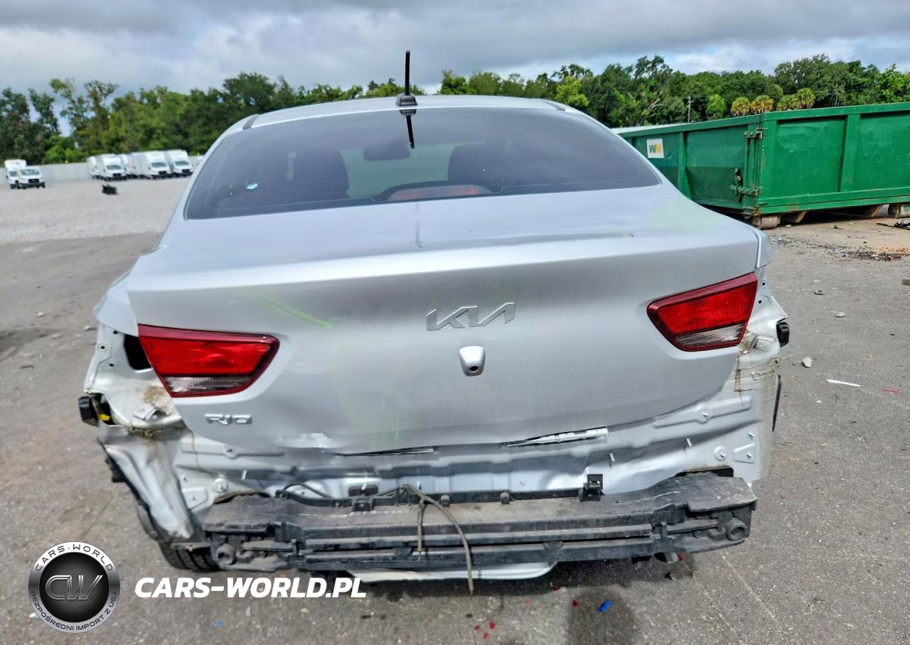 2022 Kia Rio Lx VIN:3KPA24ADXNE497452 - 6