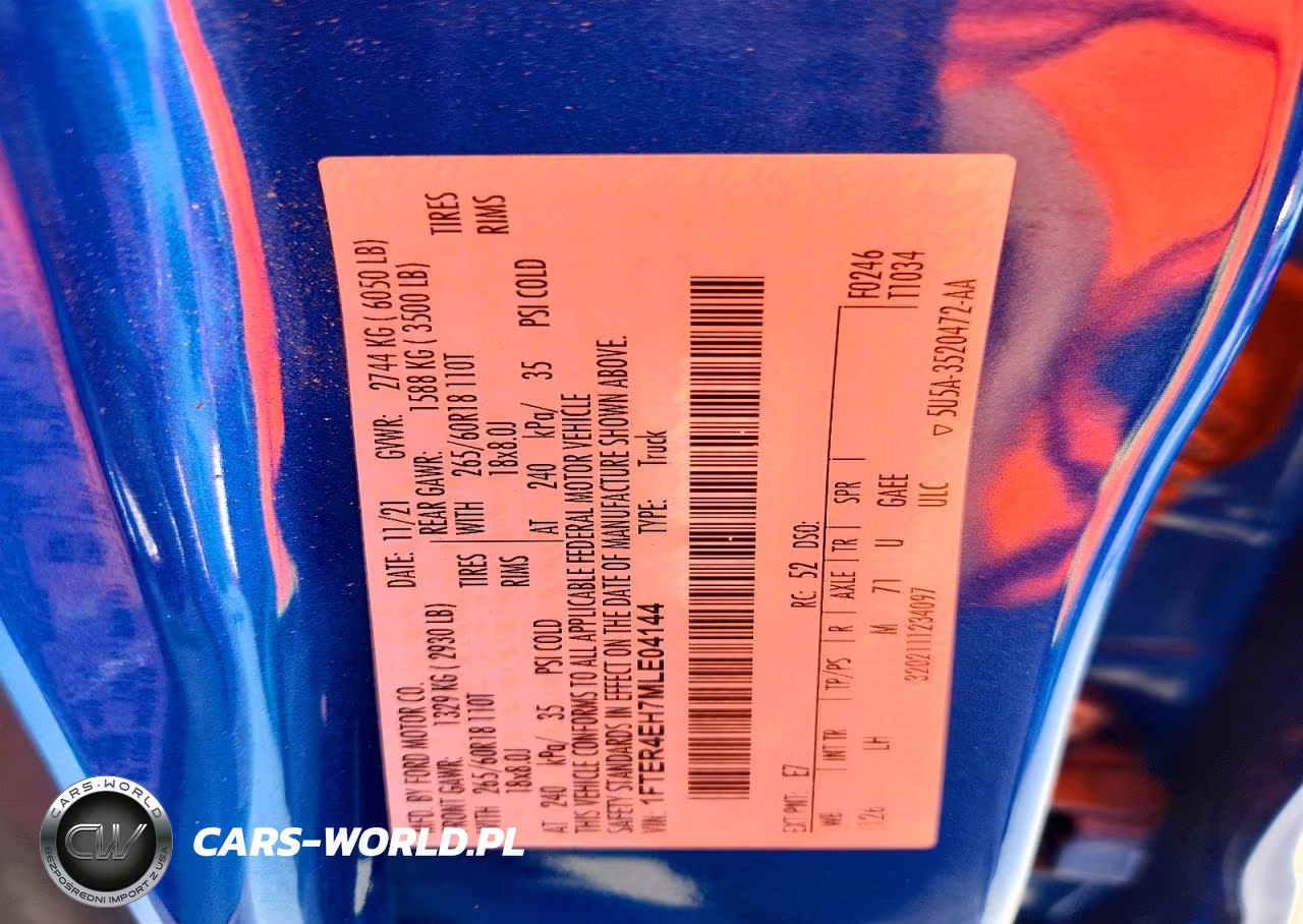 2021 Ford Ranger Xl VIN:1FTER4EH7MLE04144 - 12