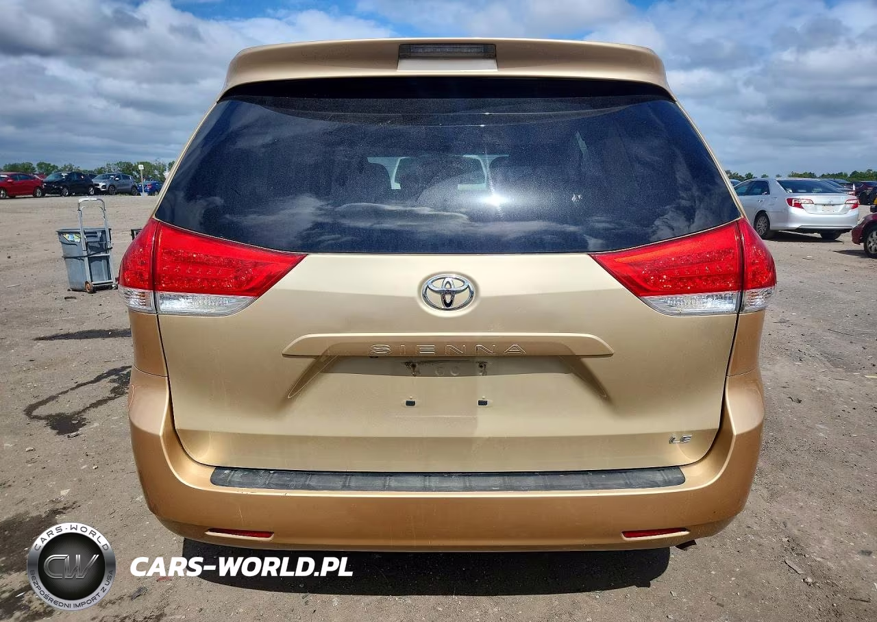 2011 Toyota Sienna Le VIN:5TDKK3DC5BS141302 - 6
