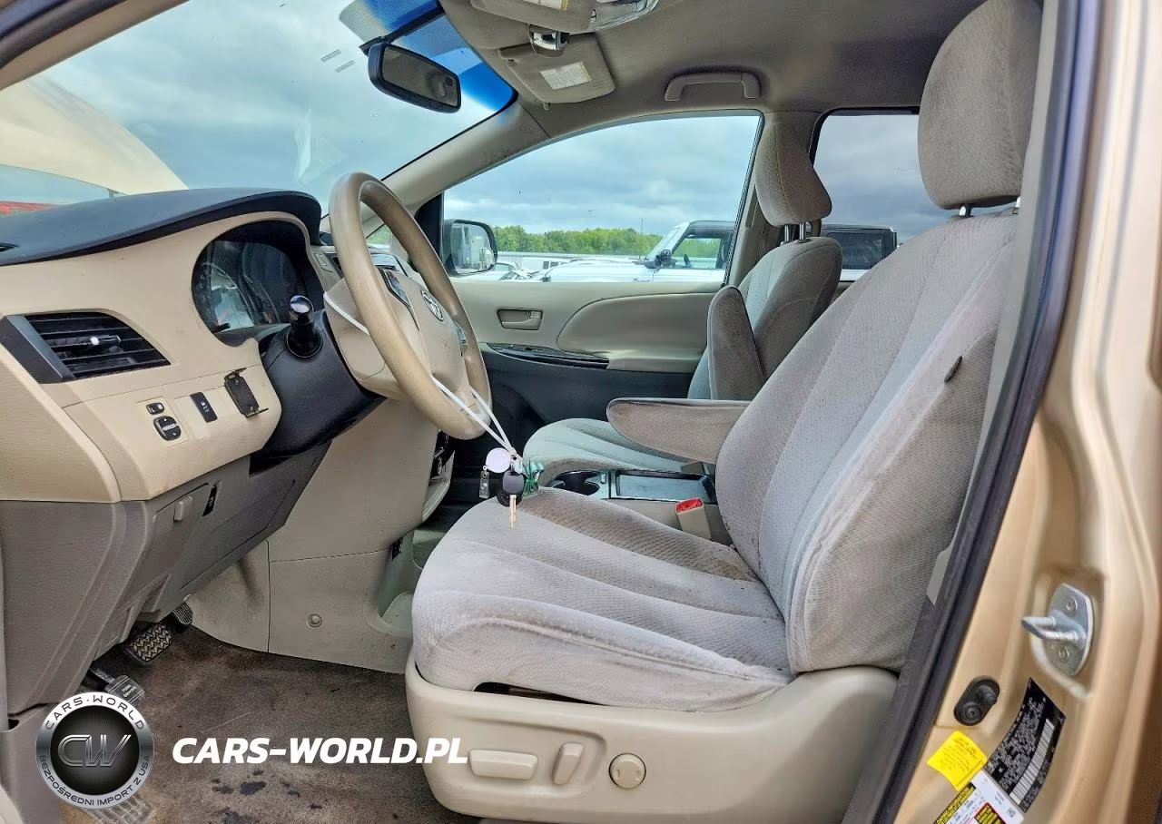 2011 Toyota Sienna Le VIN:5TDKK3DC5BS141302 - 7