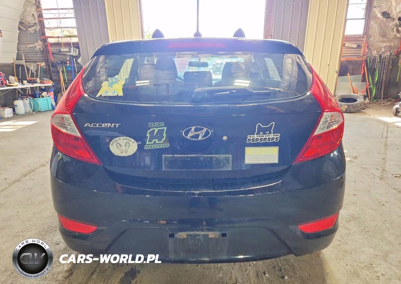 2012 Hyundai Accent Gs VIN:KMHCT5AE2CU047406 - 6