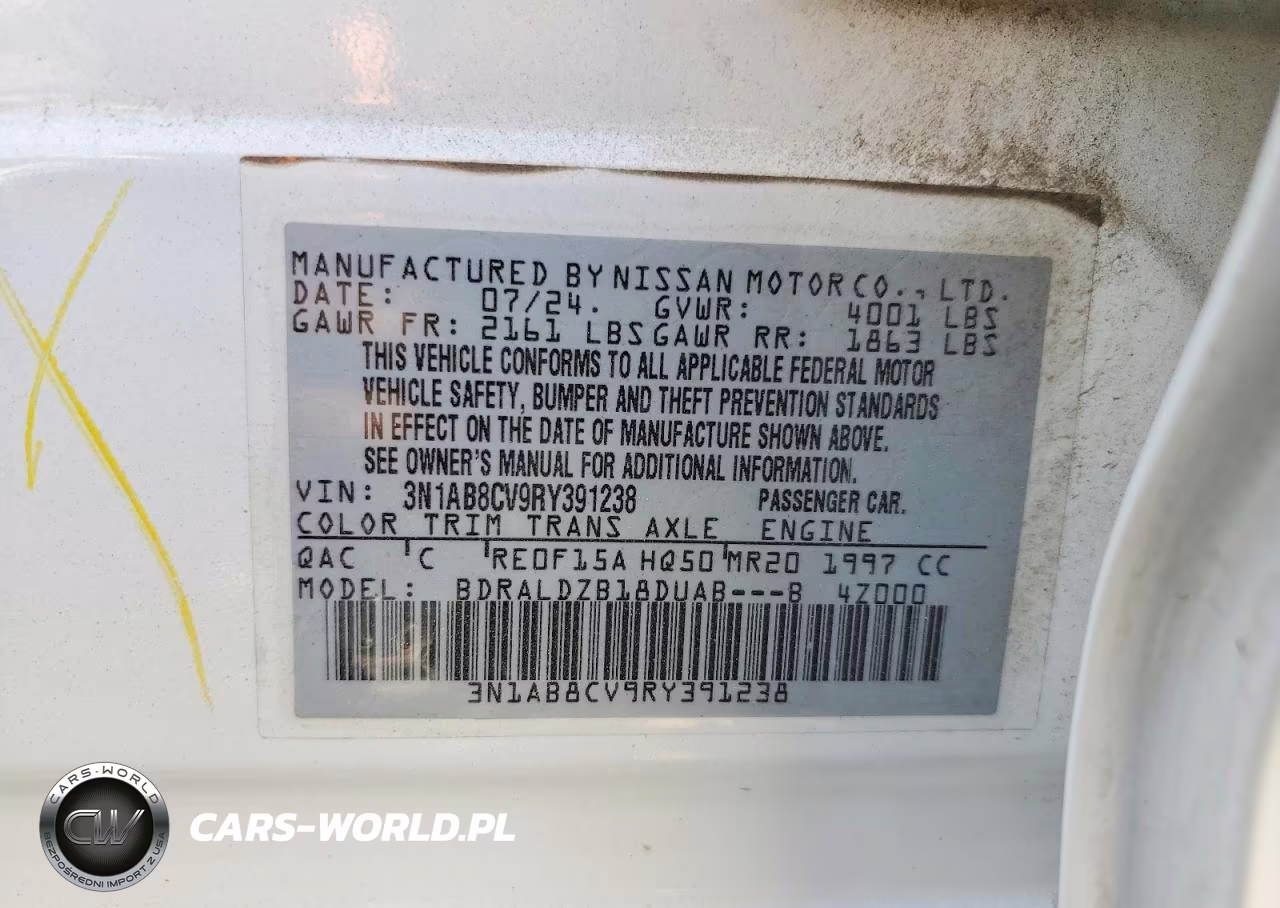 2024 Nissan Sentra Sv VIN:3N1AB8CV9RY391238 - 13