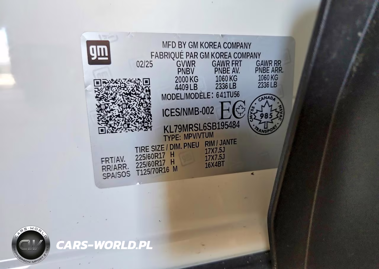 2025 Chevrolet Trailblazer Lt VIN:KL79MRSL6SB195484 - 12
