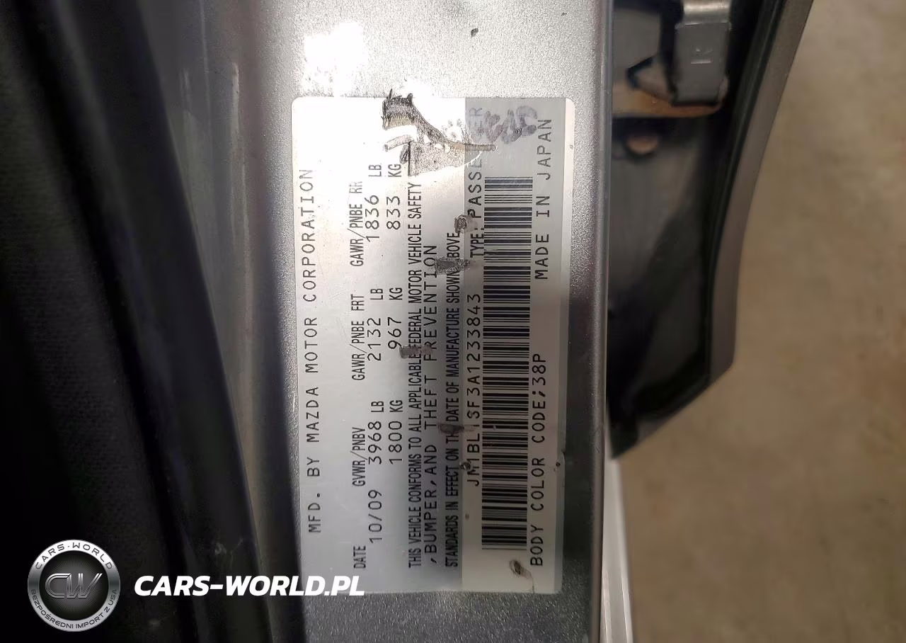2010 Mazda 3 I VIN:JM1BL1SF3A1233843 - 12