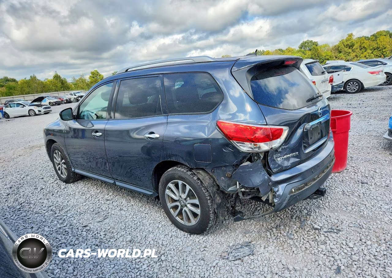 2014 Nissan Pathfinder Sv VIN:5N1AR2MM5EC701153 - 2