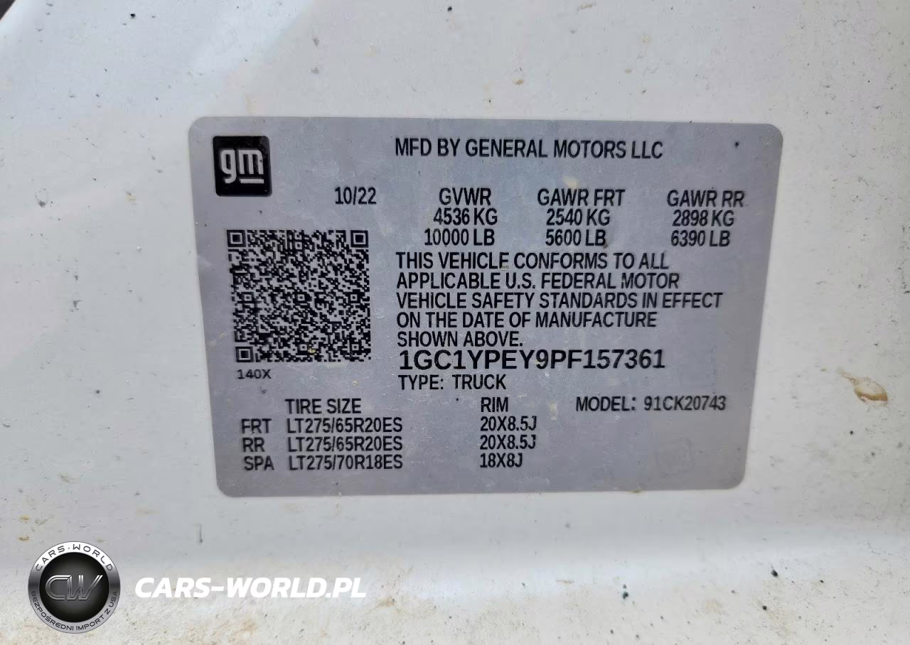 2023 Chevrolet Silverado K2500 Heavy Duty Ltz VIN:1GC1YPEY9PF157361 - 13