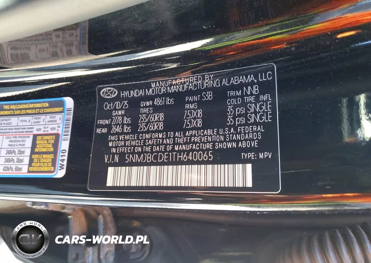 2026 Hyundai Tucson Sel VIN:5NMJBCDE1TH640065 - 13