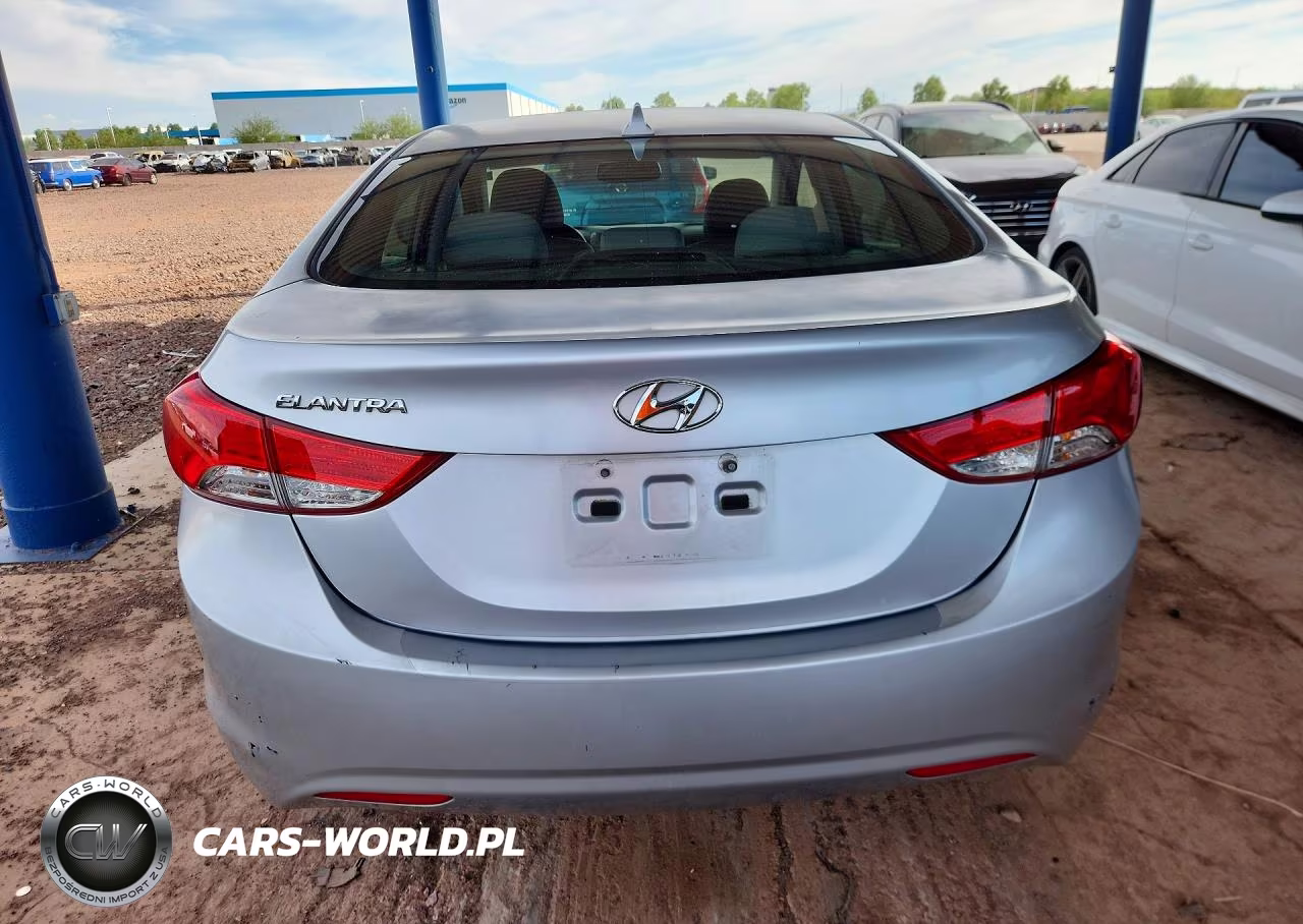 2013 Hyundai Elantra Gls VIN:5NPDH4AE0DH259317 - 6