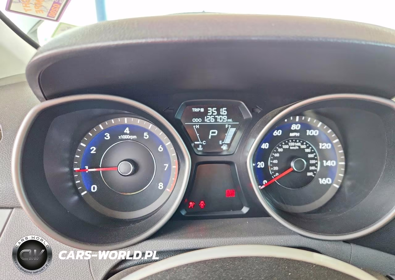 2013 Hyundai Elantra Gls VIN:5NPDH4AE0DH259317 - 9