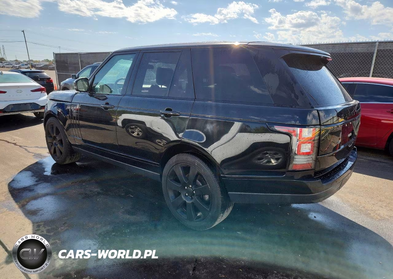 2015 Land Rover Range Rover Hse VIN:SALGS2VF6FA223866 - 2