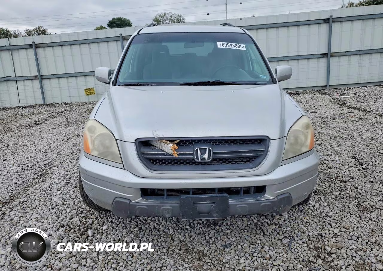2004 Honda Pilot Ex VIN:2HKYF18434H533273 - 5
