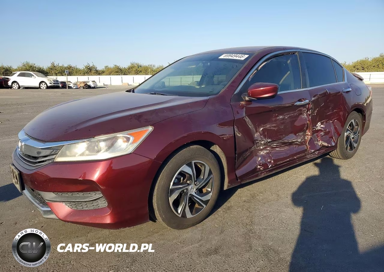 2016 Honda Accord Lx VIN:1HGCR2F33GA063471 - 1