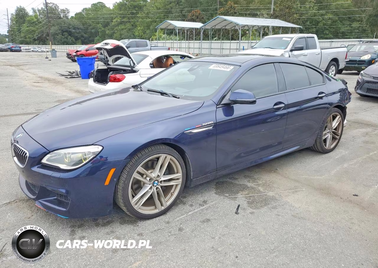 2016 BMW 640 I Gran Coupe VIN:WBA6D0C56GG432466 - 1