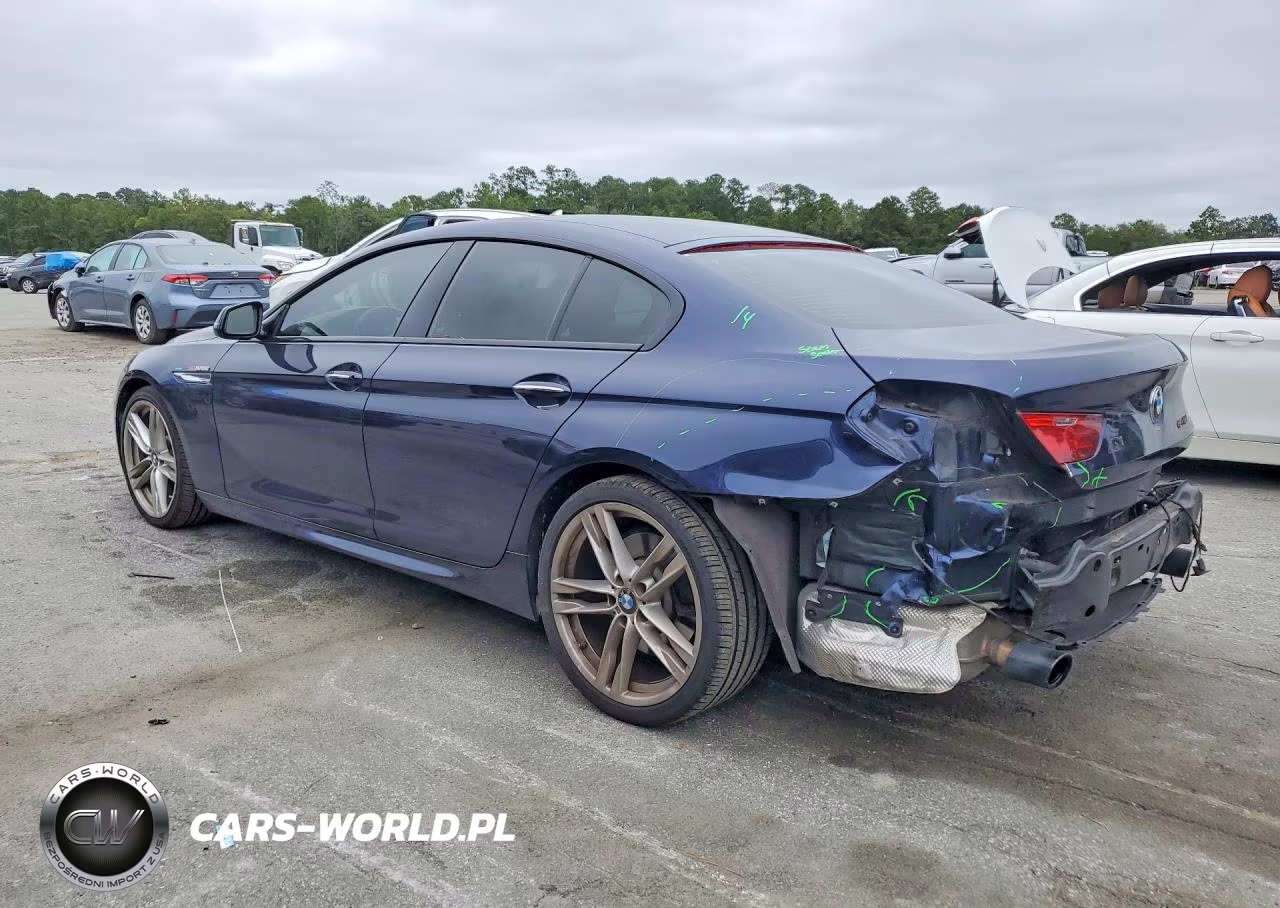 2016 BMW 640 I Gran Coupe VIN:WBA6D0C56GG432466 - 2