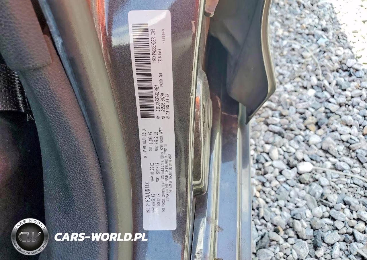 2015 Chrysler 200 Limited VIN:1C3CCCAB3FN637924 - 13