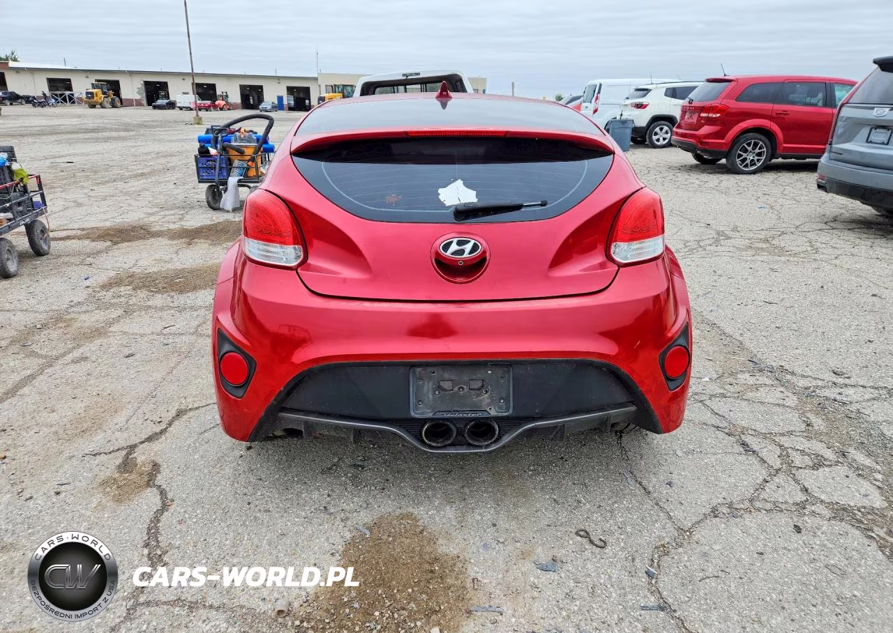 2014 Hyundai Veloster Turbo VIN:KMHTC6AE7EU210656 - 6
