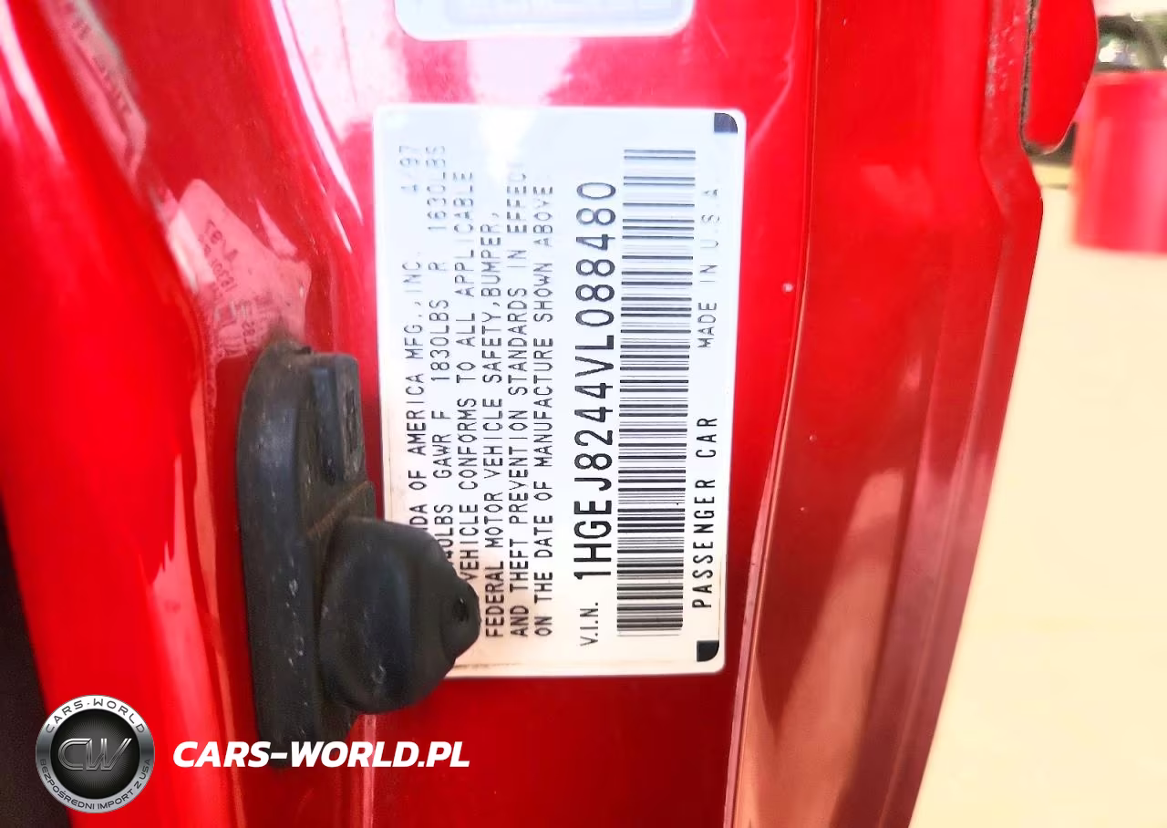 1997 Honda Civic Ex VIN:1HGEJ8244VL088480 - 12