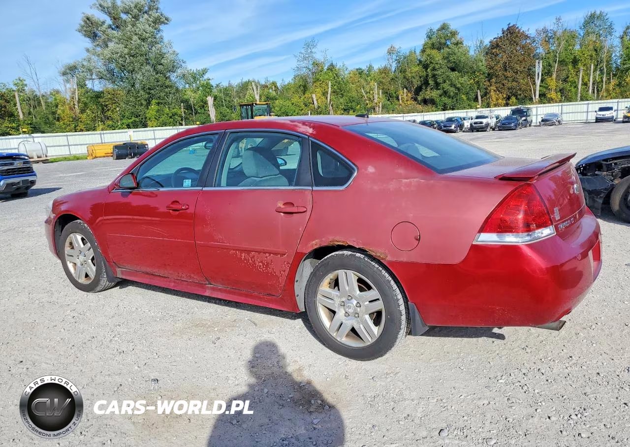2012 Chevrolet Impala Lt VIN:2G1WB5E37C1327839 - 2