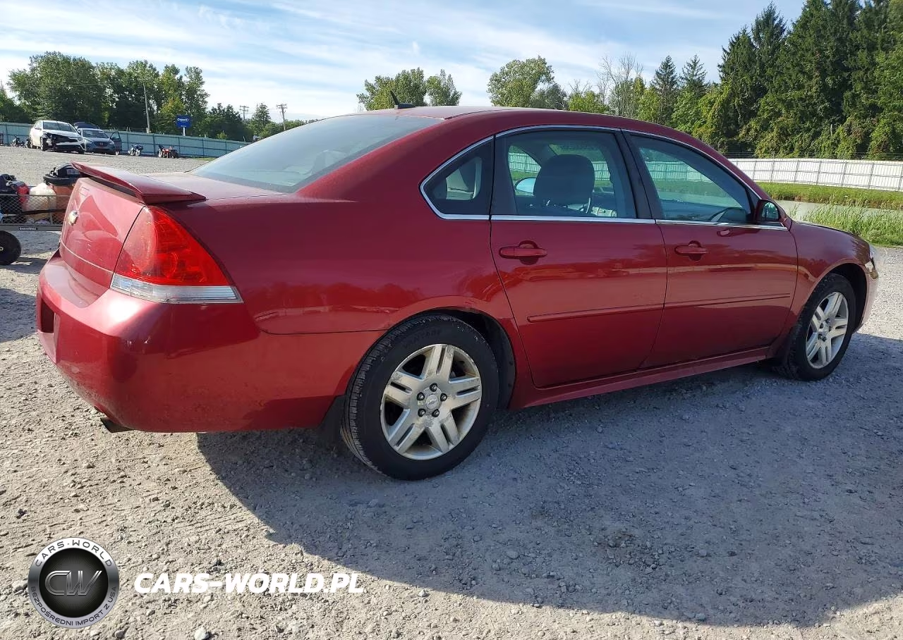 2012 Chevrolet Impala Lt VIN:2G1WB5E37C1327839 - 3