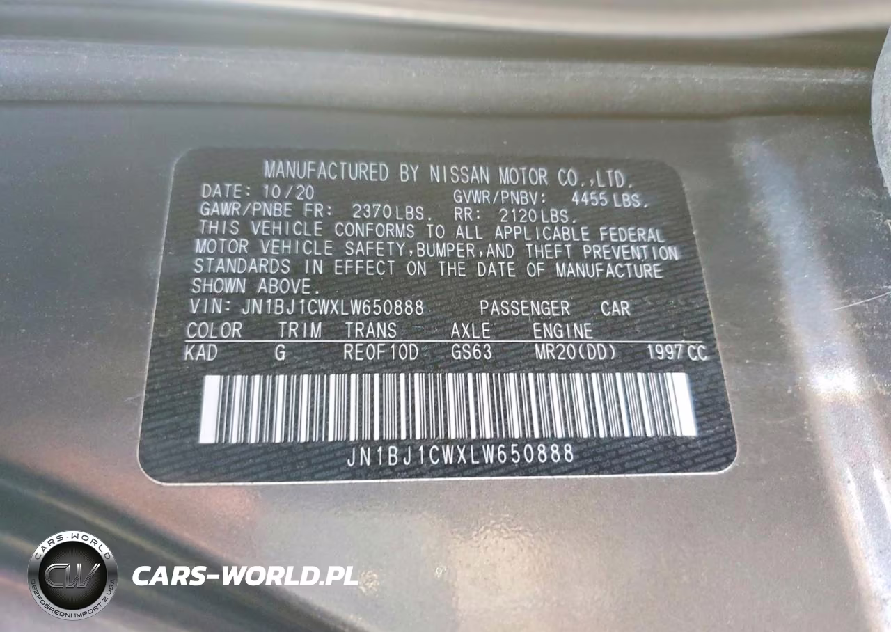 2020 Nissan Rogue Sport S VIN:JN1BJ1CWXLW650888 - 14