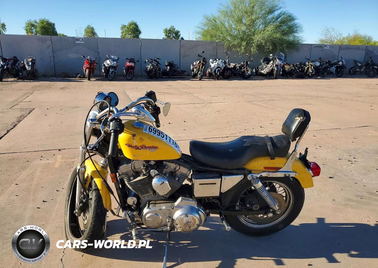 1995 Harley-Davidson Xl883 Deluxe VIN:1HD4CFM19SY212882 - 3
