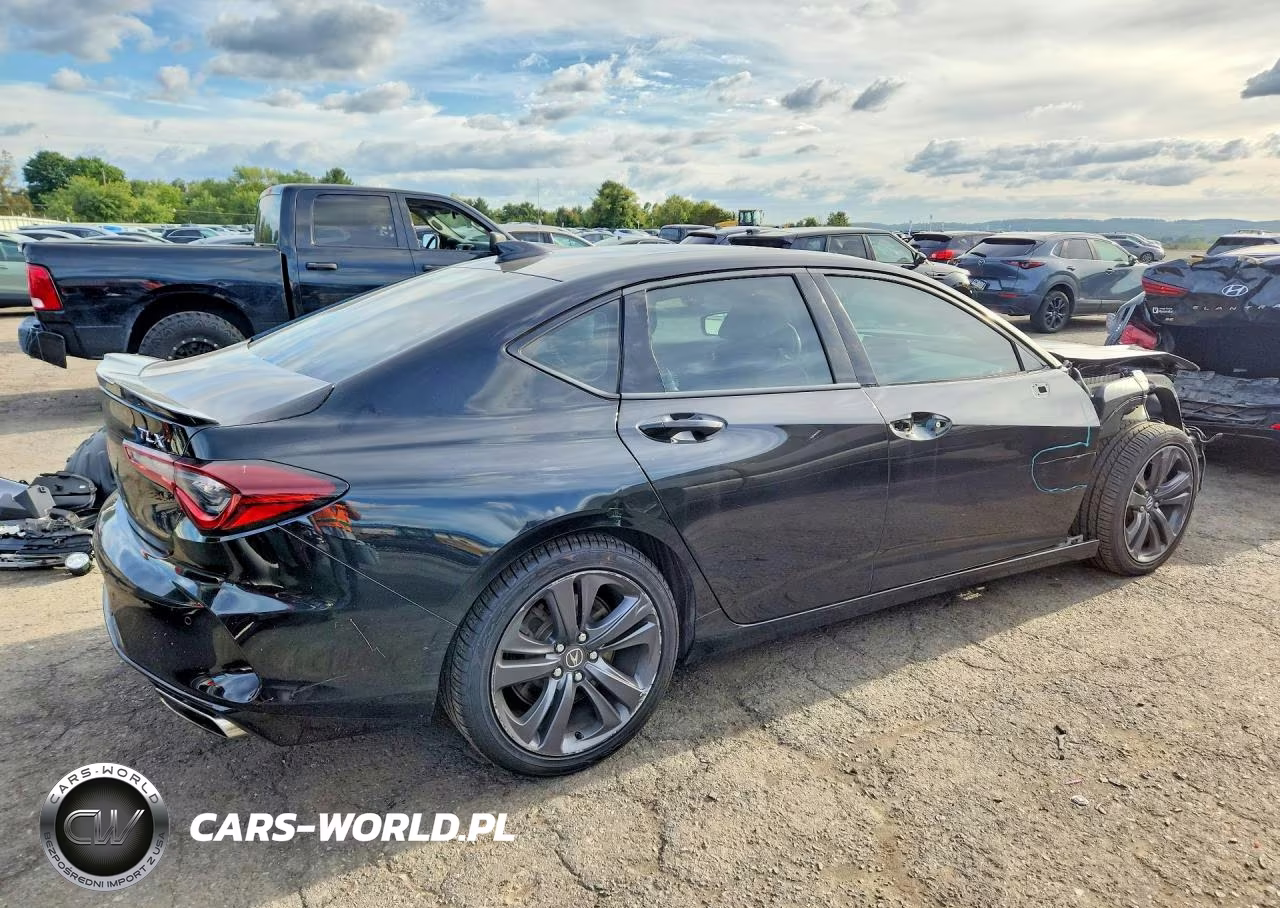 2022 Acura Tlx Tech A VIN:19UUB5F52NA001200 - 3