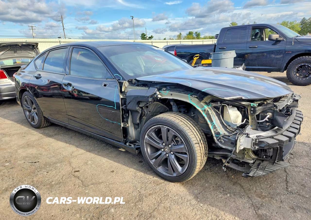 2022 Acura Tlx Tech A VIN:19UUB5F52NA001200 - 4