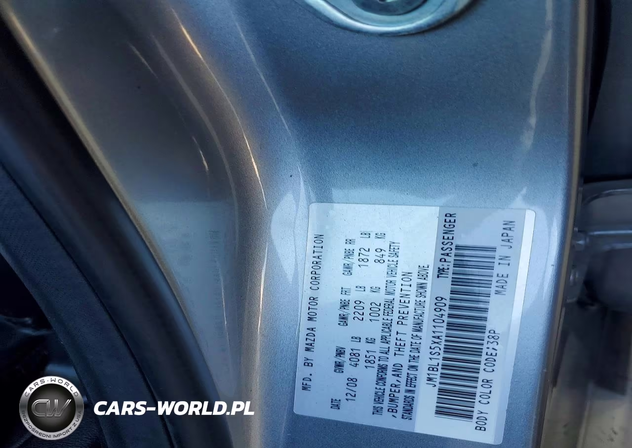 2010 Mazda 3 S VIN:JM1BL1S5XA1104909 - 12