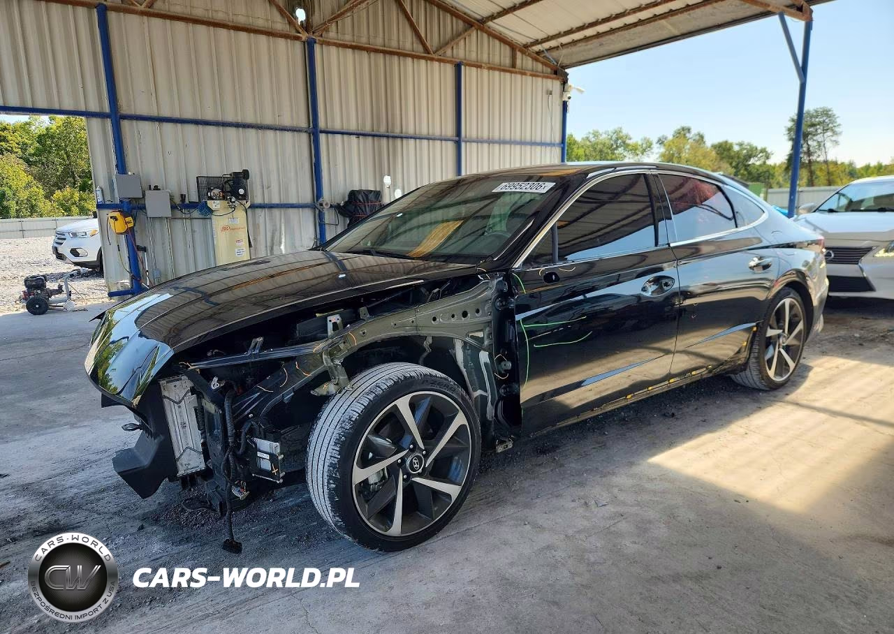 2021 Hyundai Sonata Sel Plus VIN:5NPEJ4J29MH117854 - 1