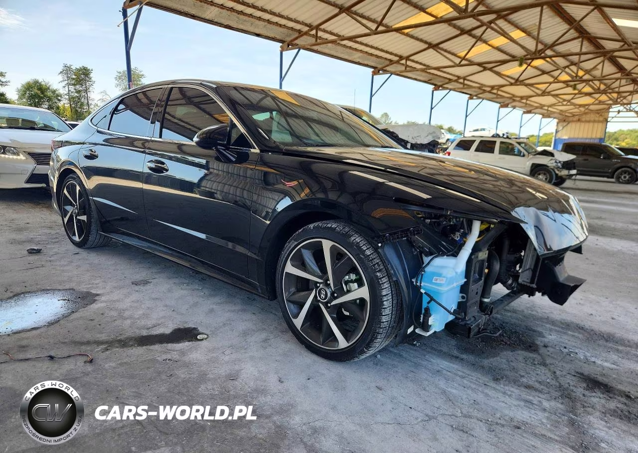 2021 Hyundai Sonata Sel Plus VIN:5NPEJ4J29MH117854 - 4