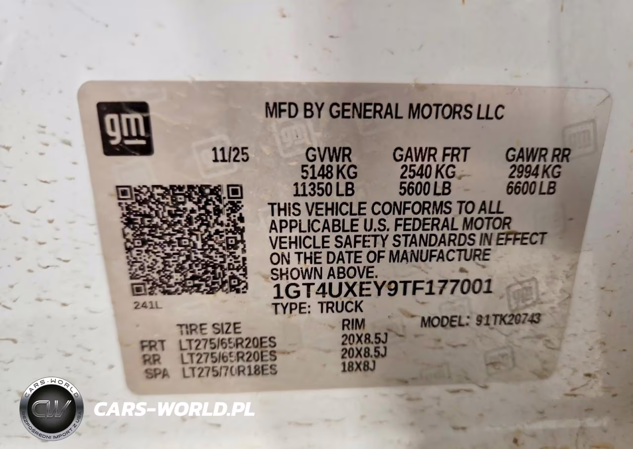 2026 GMC Sierra K2500 Denali Ultimate VIN:1GT4UXEY9TF177001 - 12
